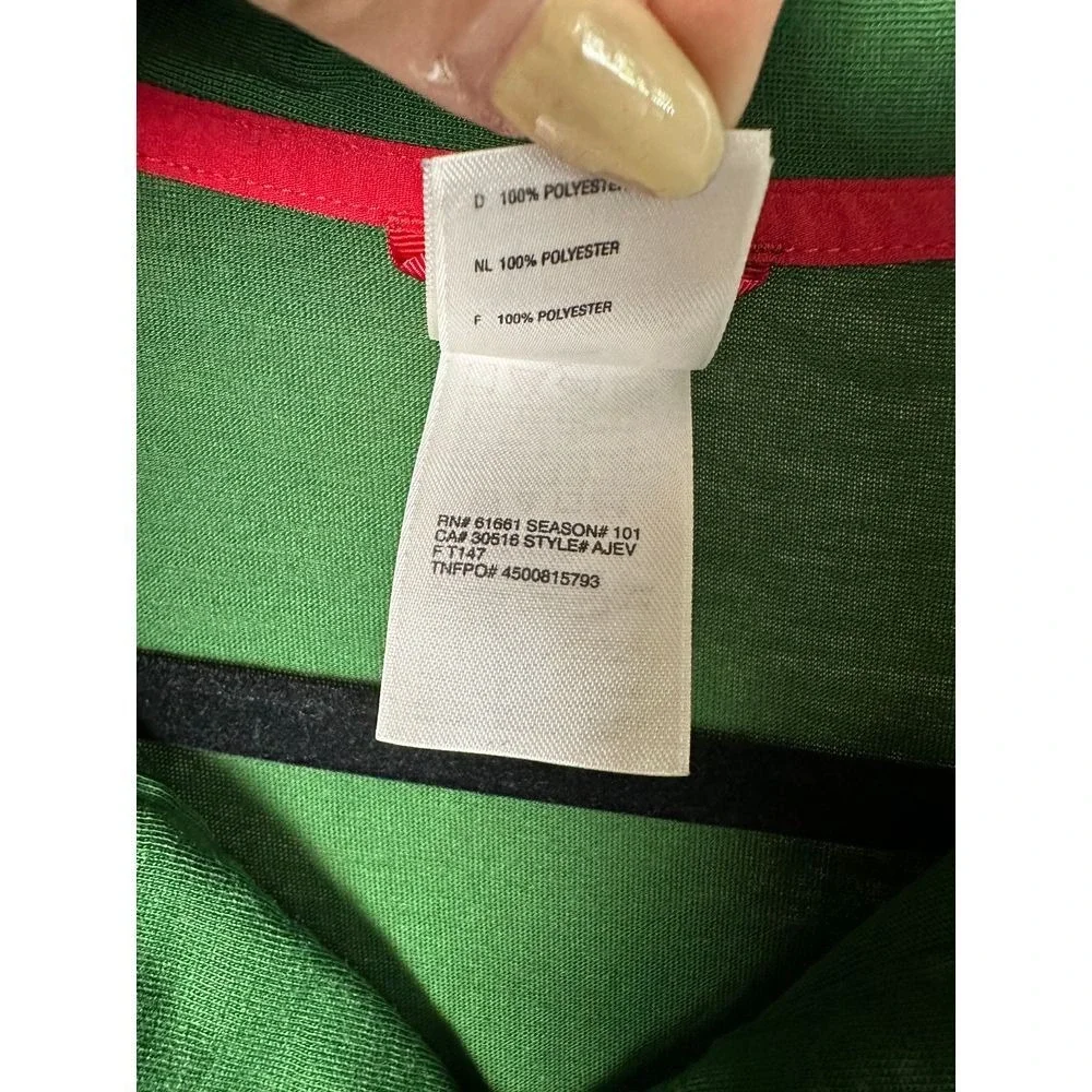 The North Face Green short Sleeve Shirt Outdoor Casual Hiking XL/TG